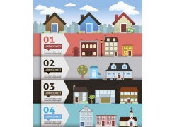 经典回响 怀旧复古办公用品信息图表模板的商务价值